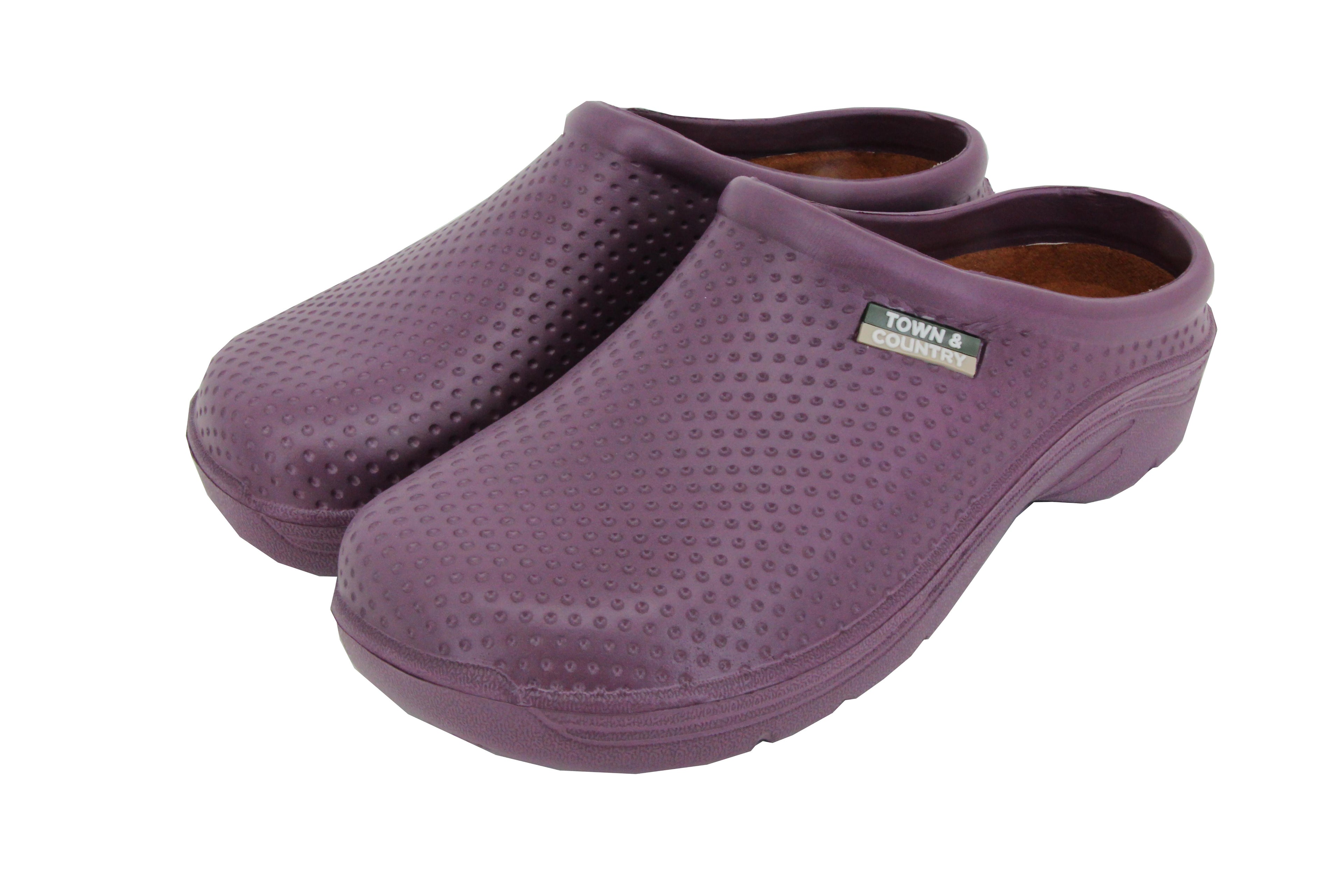 Eva Cloggies Aubergine
