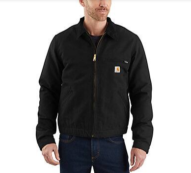 Carhartt Duck Detroit Jacket Black – Co-Op Superstores Carhartt Duck Detroit Jacket Black – Co-Op Superstores