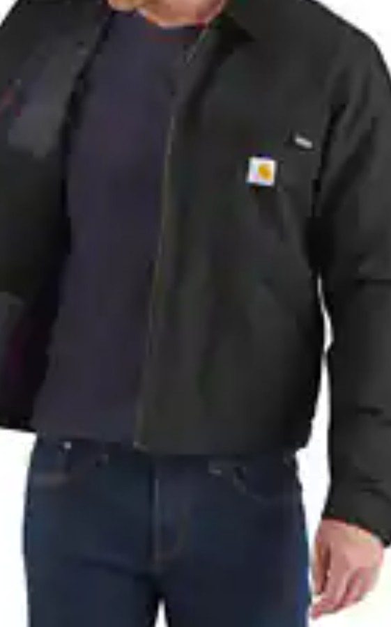 Carhartt Duck Detroit Jacket Black