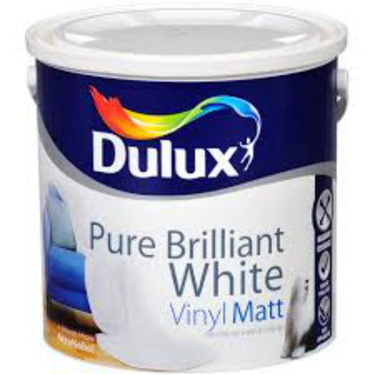 Dulux Vinyl Matt Brilliant White Paint