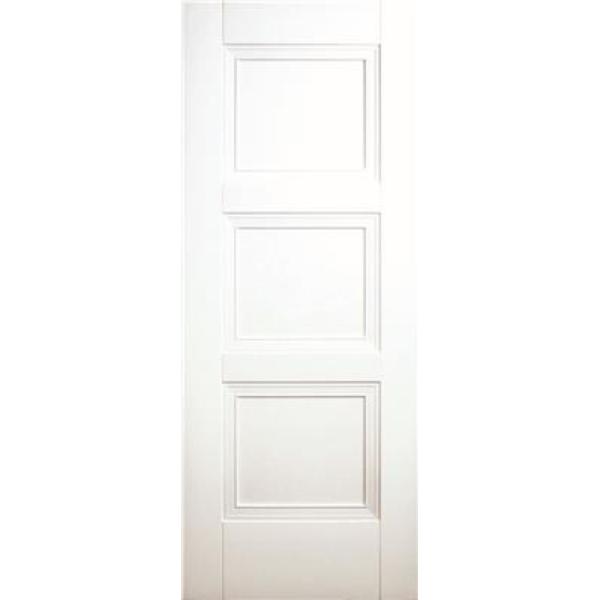 Indoors Franklin White Primed 3 Panel Door 80X34