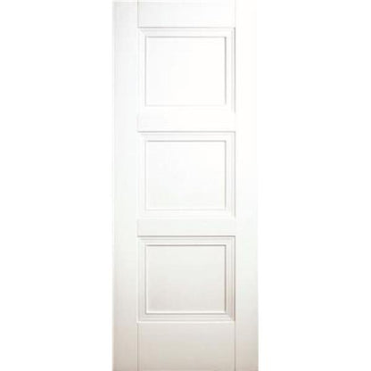 Indoors Franklin White Primed 3 Panel Door 80X34