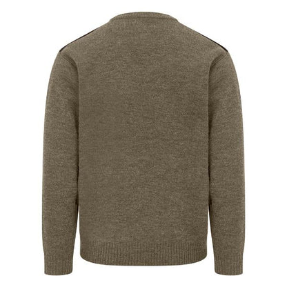 FieldPro Melrose Mens Crew Pullover MGreen Marl