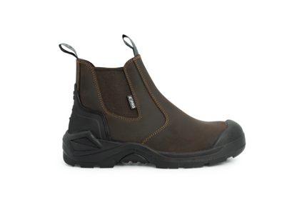Xpert Pro Hutton S3L Safety Dealer Boot Brown - EU45 / UK10.5