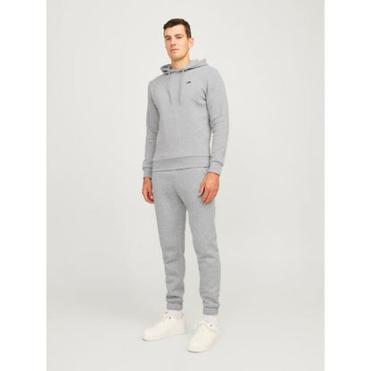JJ Rebel Mens Logo Sweatshirt Light Grey Melange