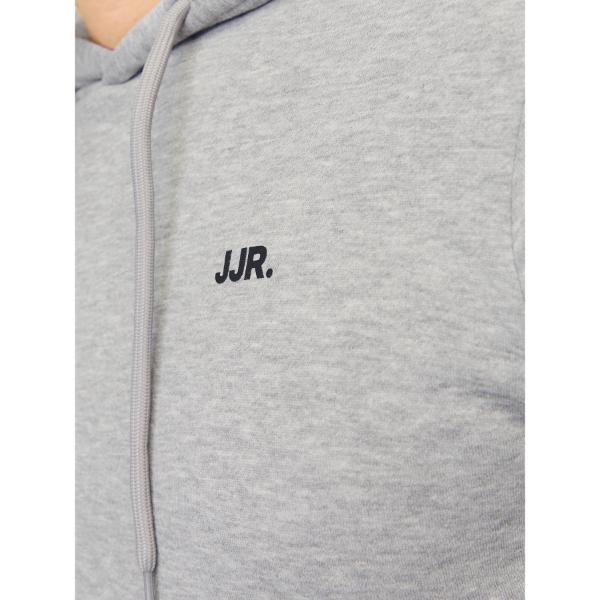 JJ Rebel Mens Logo Sweatshirt Light Grey Melange