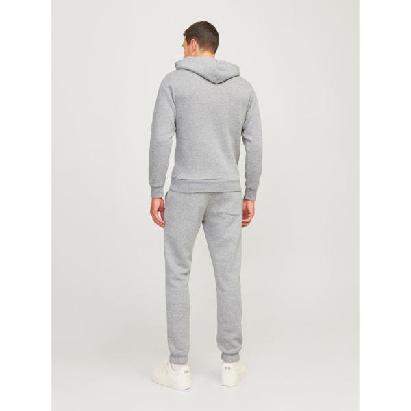 JJ Rebel Mens Logo Sweatshirt Light Grey Melange