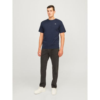 JJ Rebel Mens Logo Tee Sky Captain
