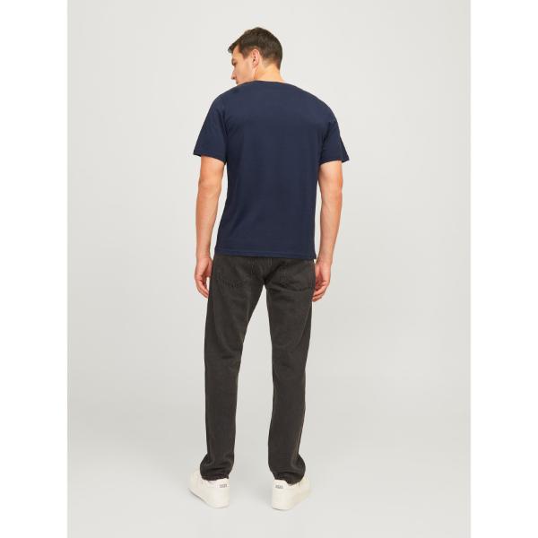 JJ Rebel Mens Logo Tee Sky Captain