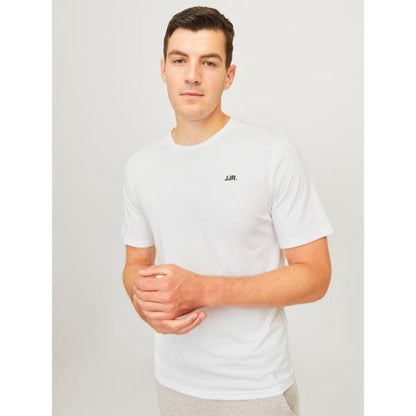 JJ Rebel Mens Logo Tee White