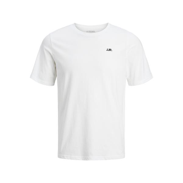 JJ Rebel Mens Logo Tee White
