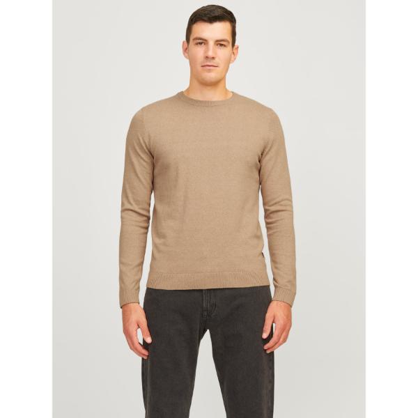 JJ Rebel Callum Mens Crew Neck Pullover Crockery