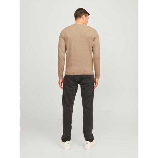 JJ Rebel Callum Mens Crew Neck Pullover Crockery