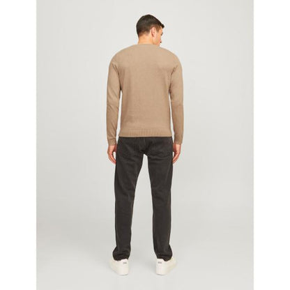 JJ Rebel Callum Mens Crew Neck Pullover Crockery