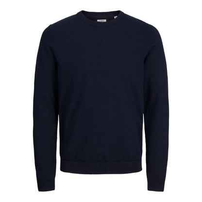 JJ Rebel Callum Mens Crew Neck Pullover Navy Blazer
