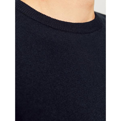 JJ Rebel Callum Mens Crew Neck Pullover Navy Blazer