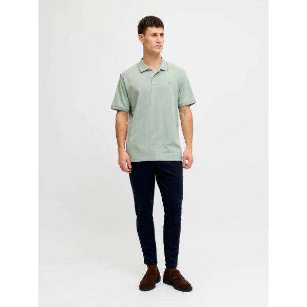 JJ Rebel Zell Mens Polo Shirt Turquoise