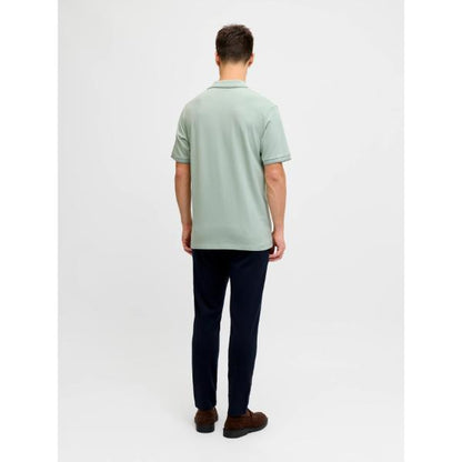 JJ Rebel Zell Mens Polo Shirt Turquoise