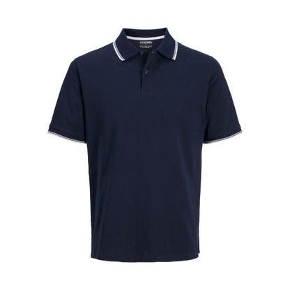 JJ Rebel Zell Mens Polo Shirt Sky Captain