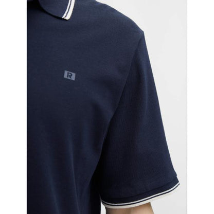 JJ Rebel Zell Mens Polo Shirt Sky Captain