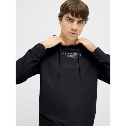 JJ Rebel Mens Printed Sweatshirt Black