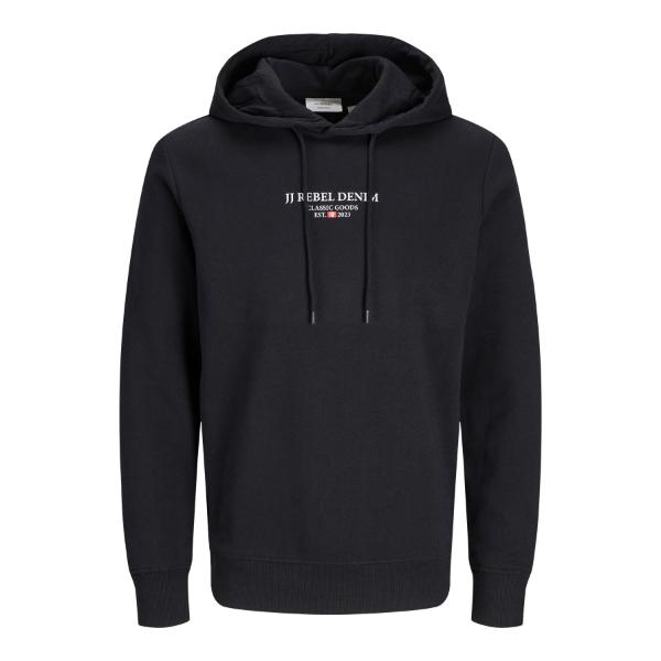 JJ Rebel Mens Printed Sweatshirt Black