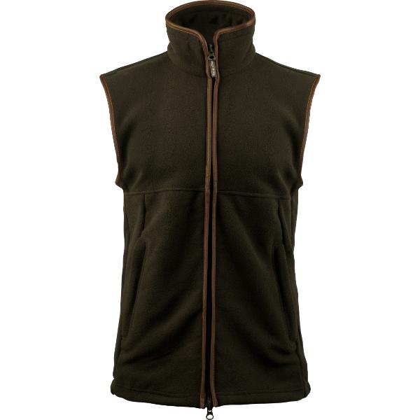 JP Country Man Fleece Gilet Dark Olive