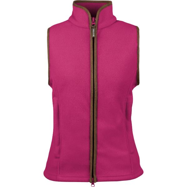 JP Ladies Country Man Fleece Gilet Roselle