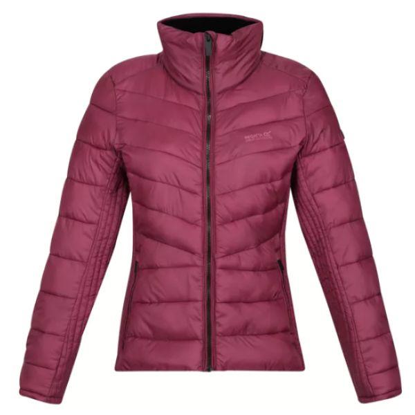 Regatta Keava II Womens Baffled/Quilted Jacket Amaranth Haze