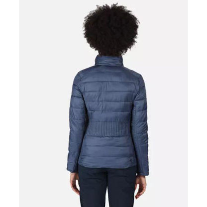 Regatta Keava II Womens Baffled/Quilted Jacket Dark Denim