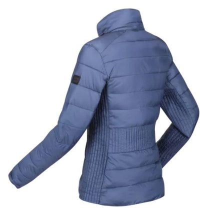 Regatta Keava II Womens Baffled/Quilted Jacket Dark Denim