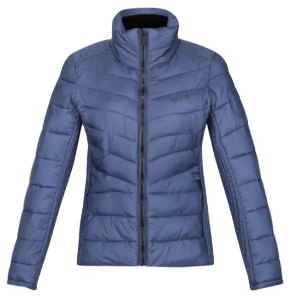 Regatta Keava II Womens Baffled/Quilted Jacket Dark Denim