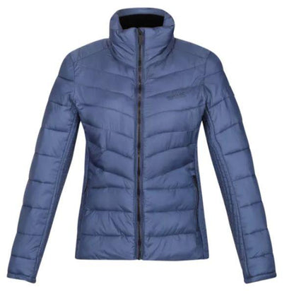 Regatta Keava II Womens Baffled/Quilted Jacket Dark Denim