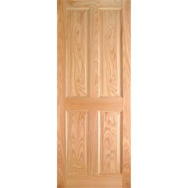 Indoors Lawrence Pre-Finished 4-Panel Engineered Oak Door