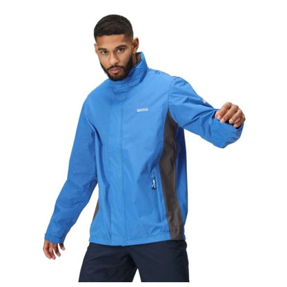 Regatta Matt Mens Jackets Waterproof Shell OxfdBlu/Iron AW23