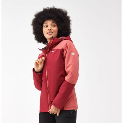 Regatta Wm Highton StrIII Womens Jackets Waterproof Insulated 20 RumbaRd/MnRd AW23
