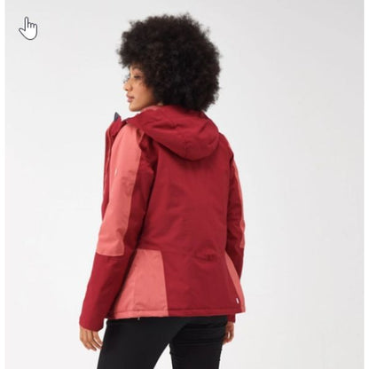 Regatta Wm Highton StrIII Womens Jackets Waterproof Insulated 20 RumbaRd/MnRd AW23