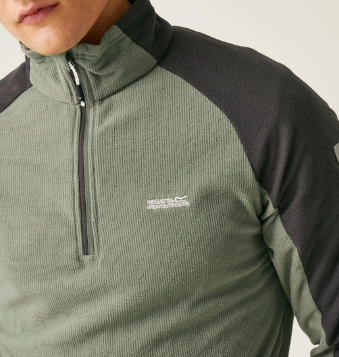Regatta Elson II Mens Fleece Agave Green/Ash
