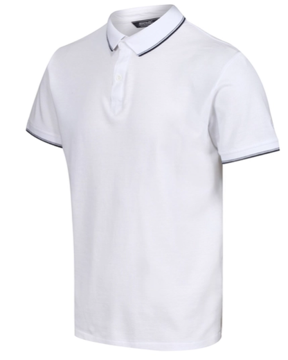 Regatta Tadeo Mens Polo Shirt Navy/White Tipping