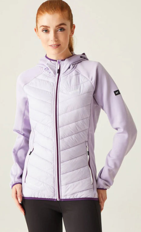 Regatta Andreson VIII Womens Quilted Jacket  Lilac Frost/Sunset Purple