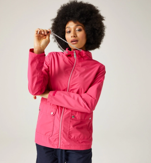 Regatta Bayletta Womens Waterproof Shell Jacket Shell Pink