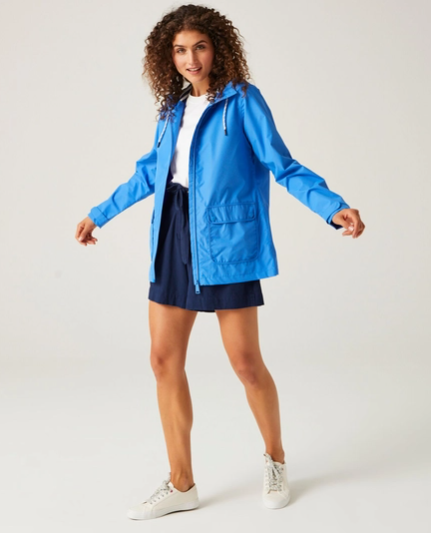 Regatta Bayletta Womens Waterproof Shell Jacket Sonic Blue