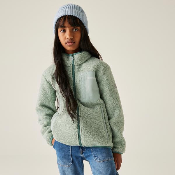 Regatta Junior Frankie Warm Kids Fleece Green Haze