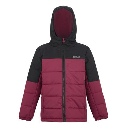 Regatta Lofthouse Kids Jacket Black/Dark Pimento 