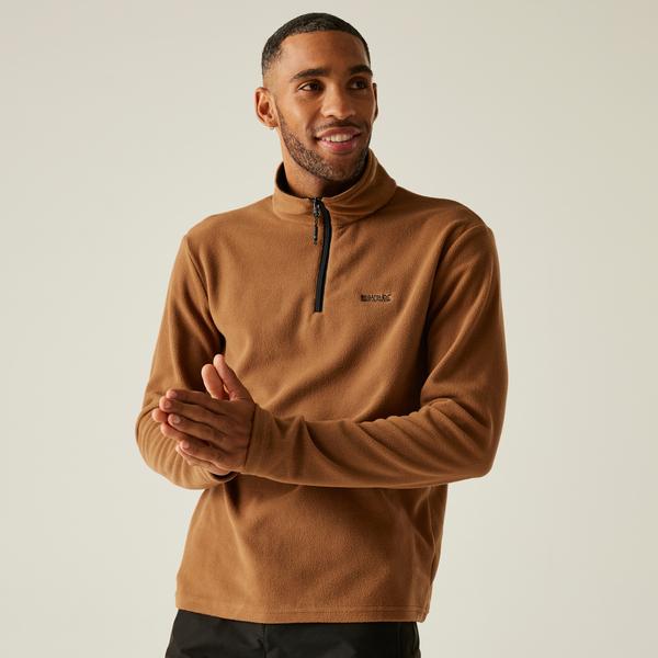 Regatta Thompson Mens Fleece Nut Brown