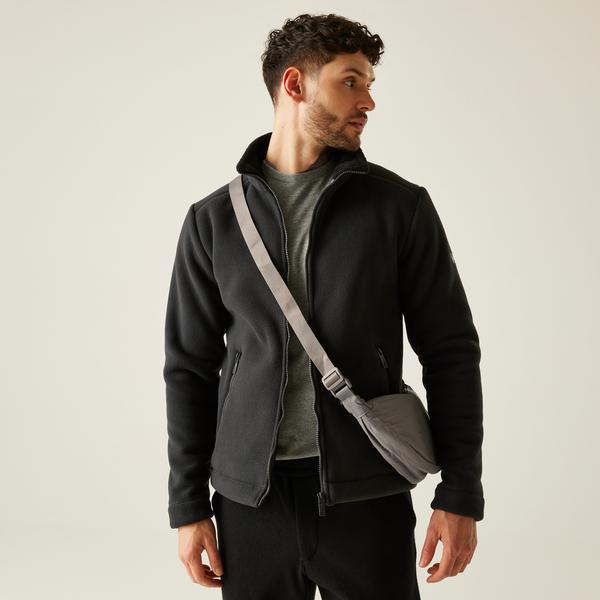 Regatta Garrian II Mens Fleece Ash Black