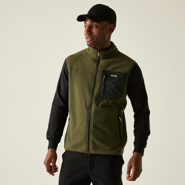 Regatta Frankie Mens Body Warmer Dark Khaki