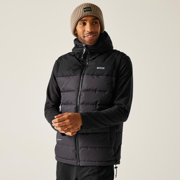 Regatta Aldthorn Mens Body Warmer Ash/Black