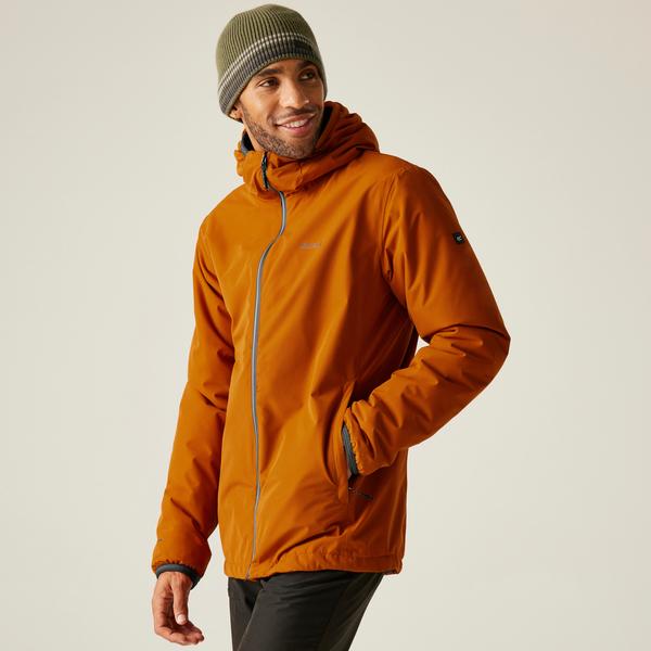 Regatta Caspen Mens Jacket Pumpkin Spice