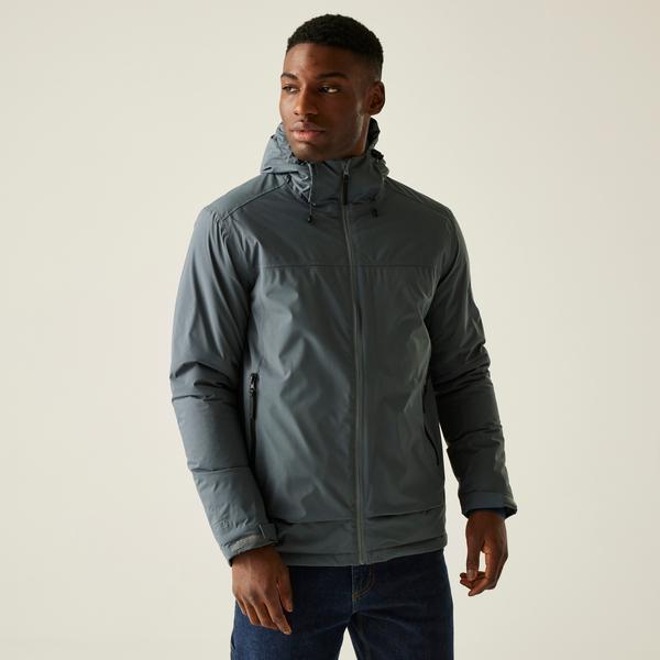 Regatta Winsar Mens Jacket Stormy Weather Moonlight Denim